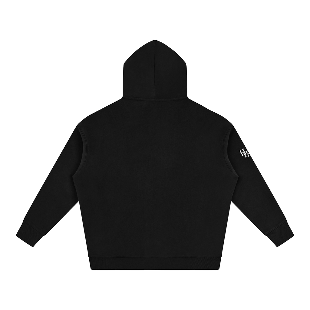 Oversize Sin City Hoodie - Black